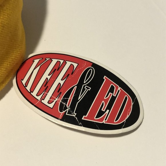 Vintage Kee And Ed Yellow Embroidered Catalina Island Adjustable Golf Visor Hat - Picture 6 of 11